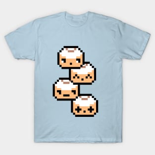 Pixel Stacked Cinnamon Rolls T-Shirt